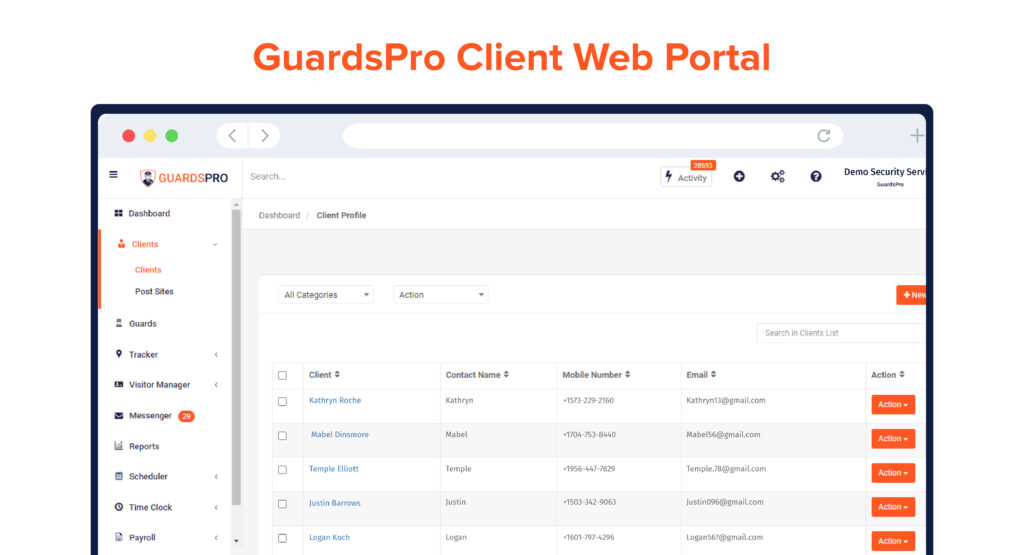 Benefits of GuardsPro Client Portal: Makes Collaboration Easier