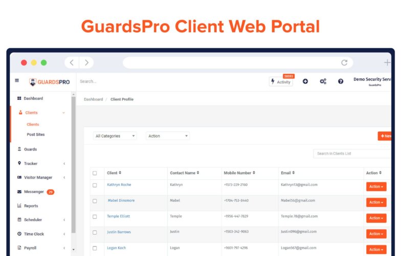 Benefits of GuardsPro Client Portal: Makes Collaboration Easier
