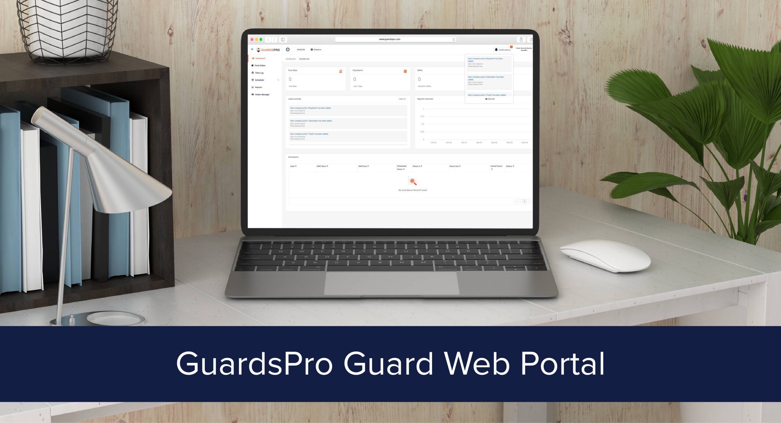 GuardsPro Guard Web Portal