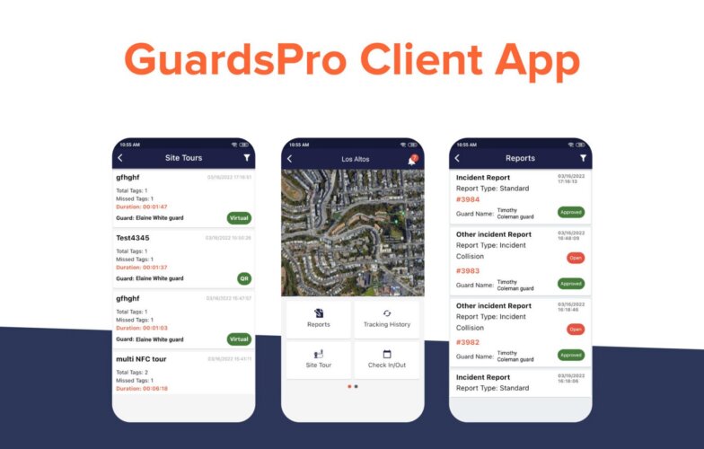 GuardsPro Client App: For Clients To Stay Connected & In Control