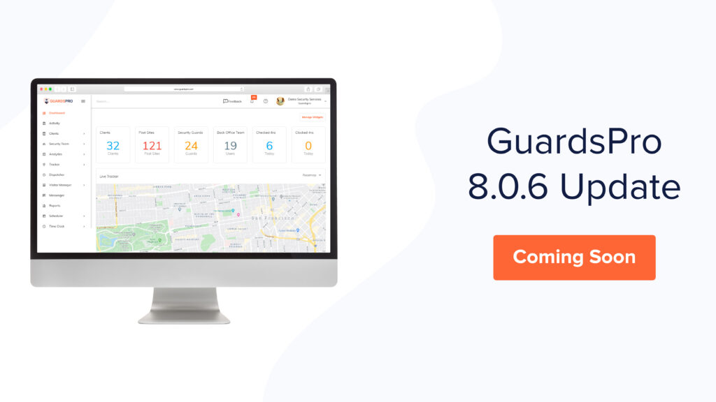 GuardsPro Back-Office Dashboard