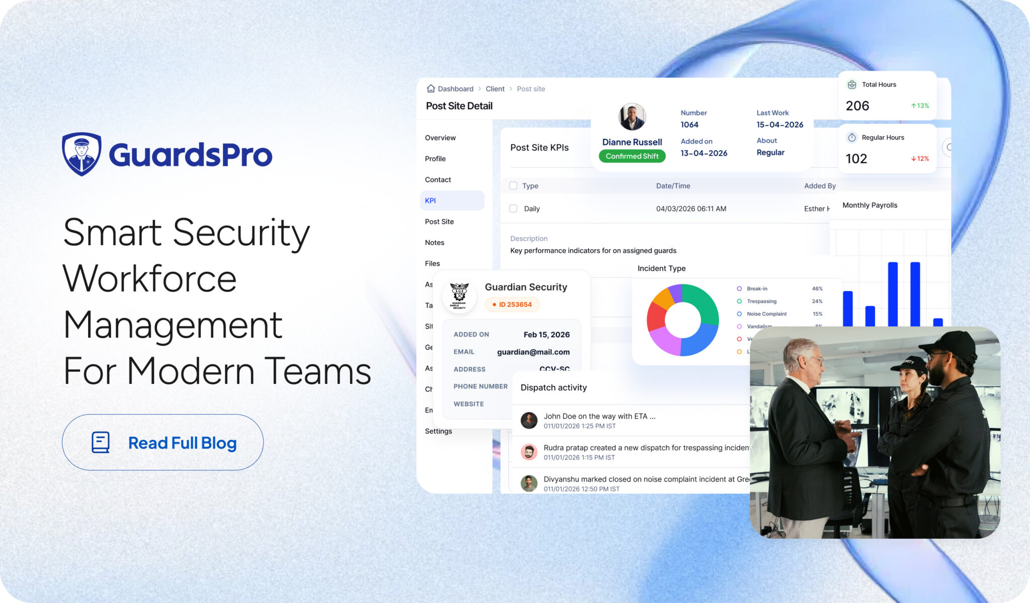 Smart Security Workforce Management for Modern Teams