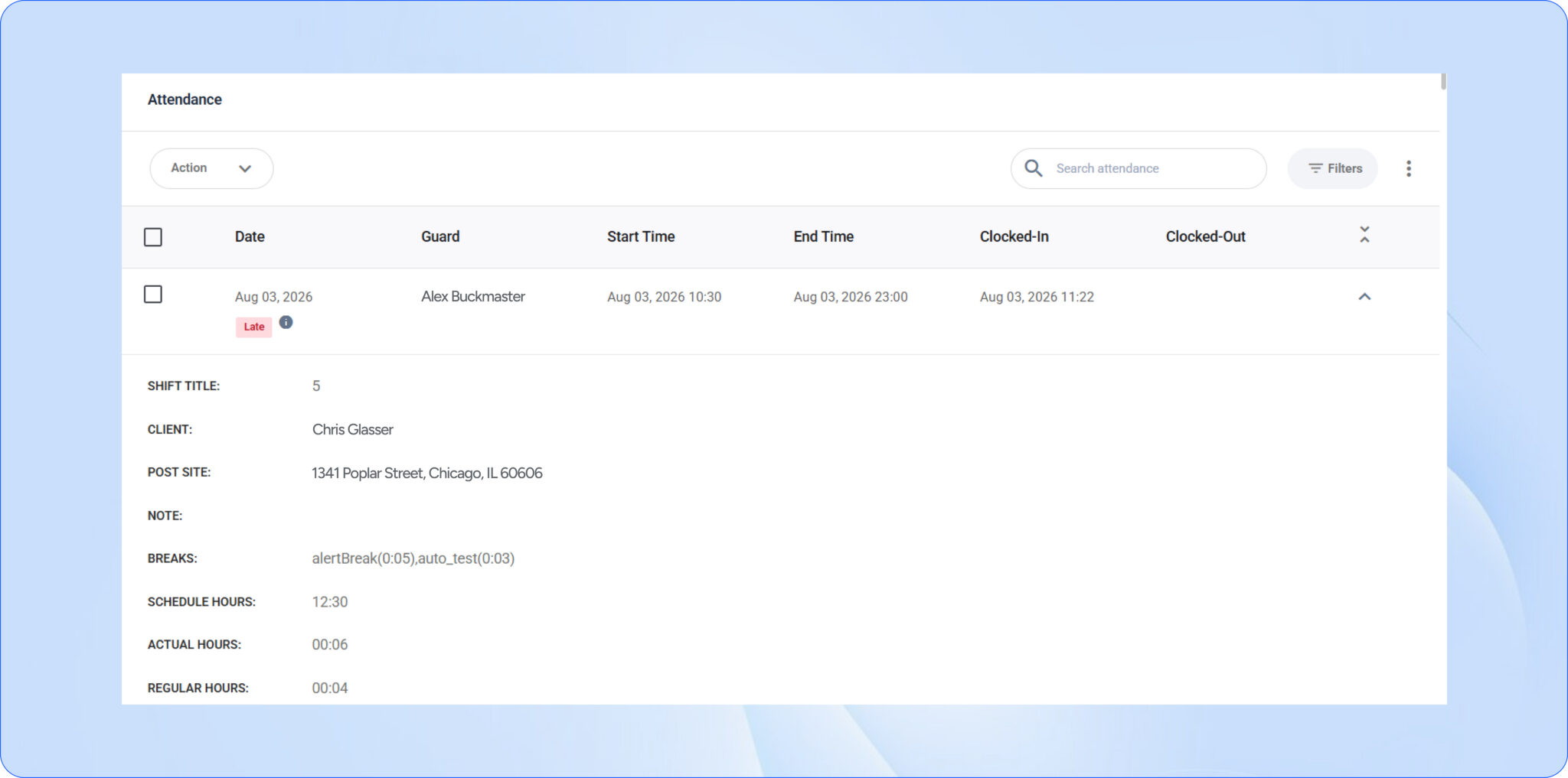 Monitor Attendance in Real Time