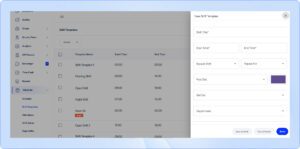 Standardize Scheduling with Shift Templates