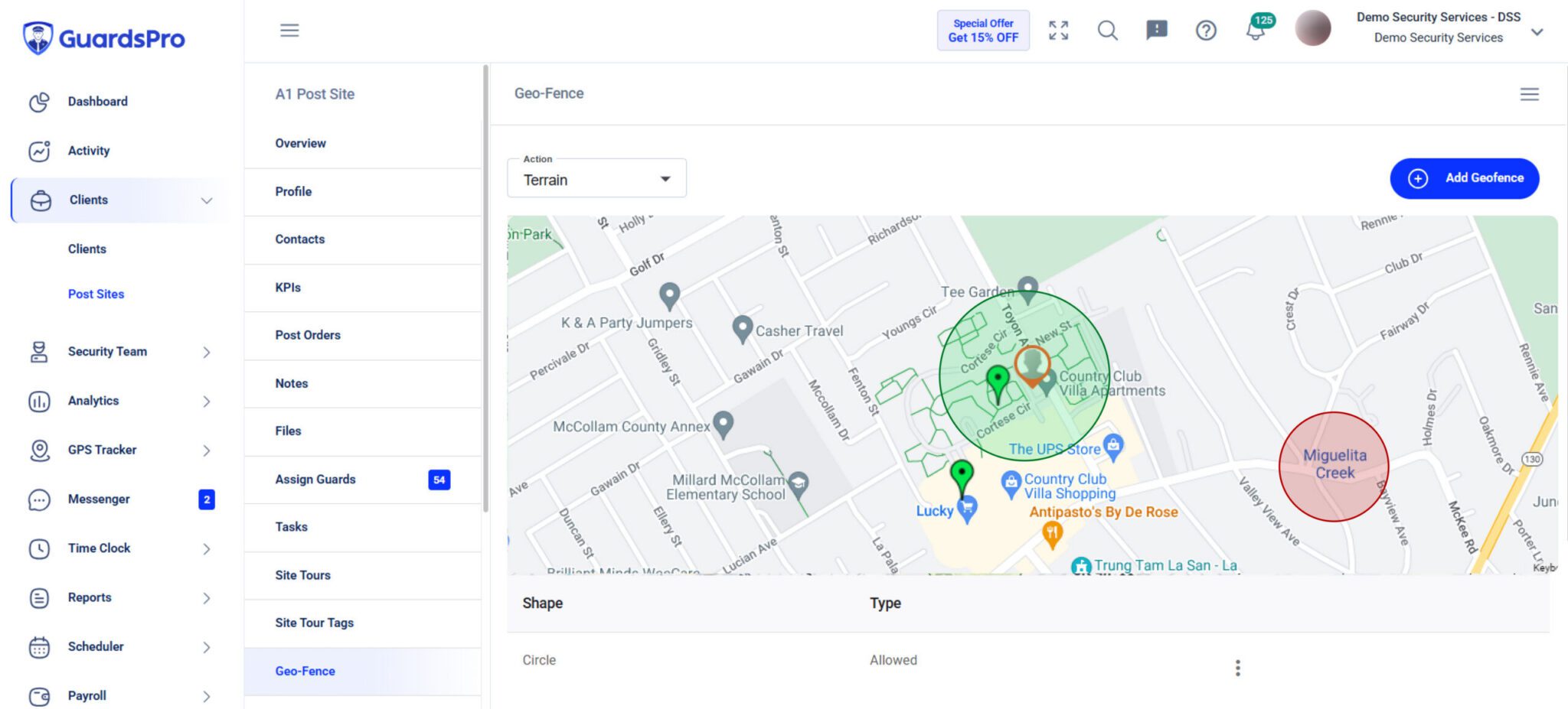 Connect GPS, Geofencing, Patrols, and Attendance