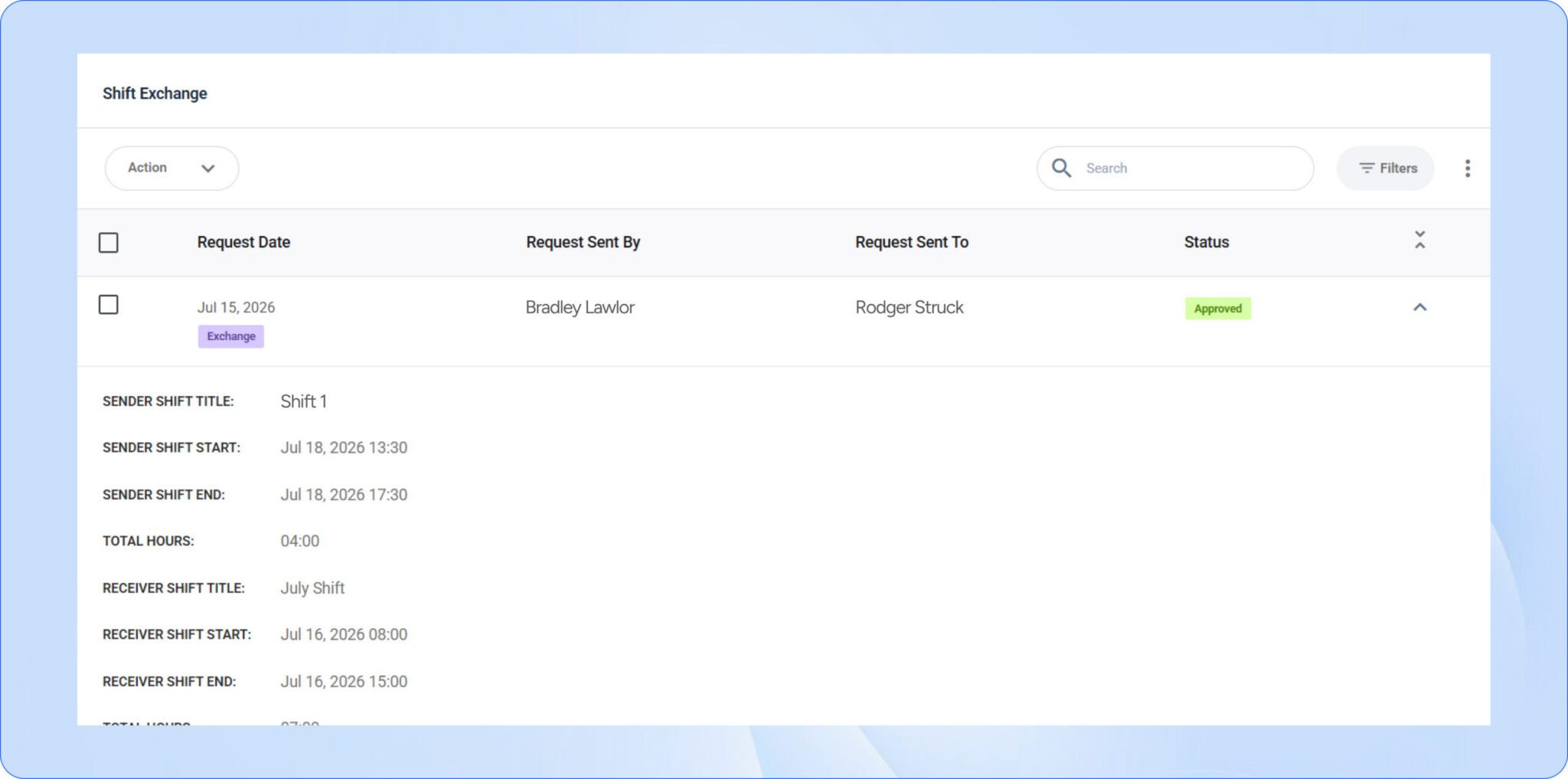 Make Shift Swaps Easier to Manage
