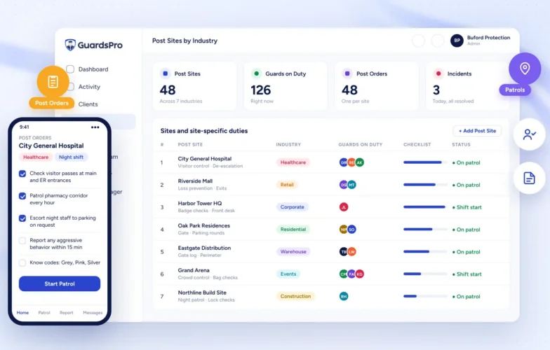 Security Officer Duties by Industry: What Changes Across 7 Types of Sites